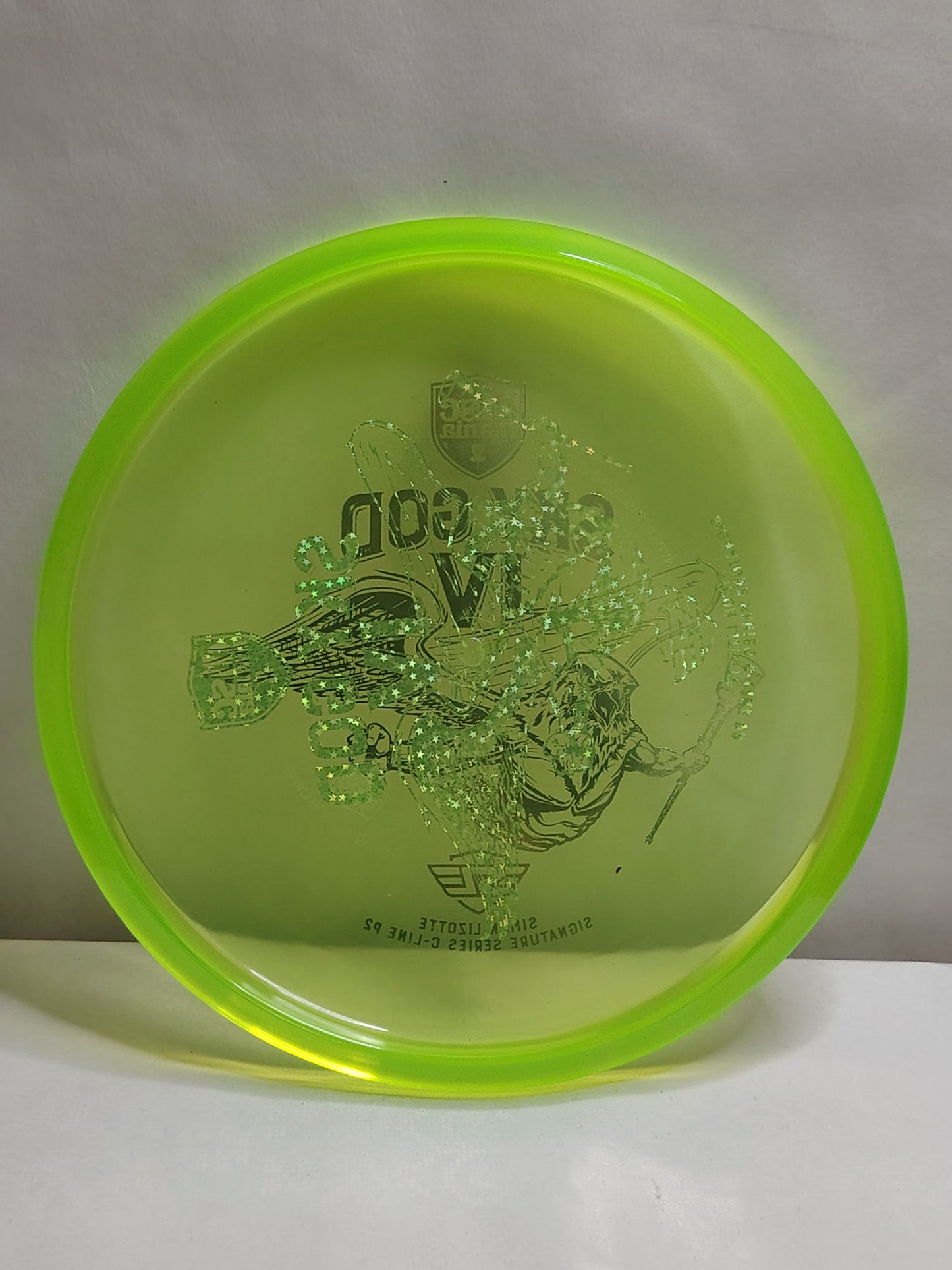 Discmania Sky God 4 – Simon Lizotte Signature Series C-Line P2 Misprint – Vihreä, 176 g, Käyttämätön
