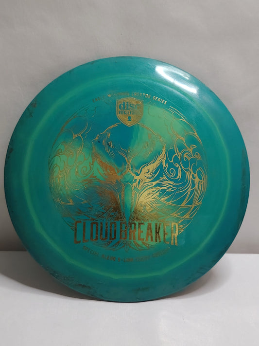 Discmania Special Blend S-Line Cloud Breaker – Eagle McMahon Signature Series – Vihreä, 174 g, Kunto: B+