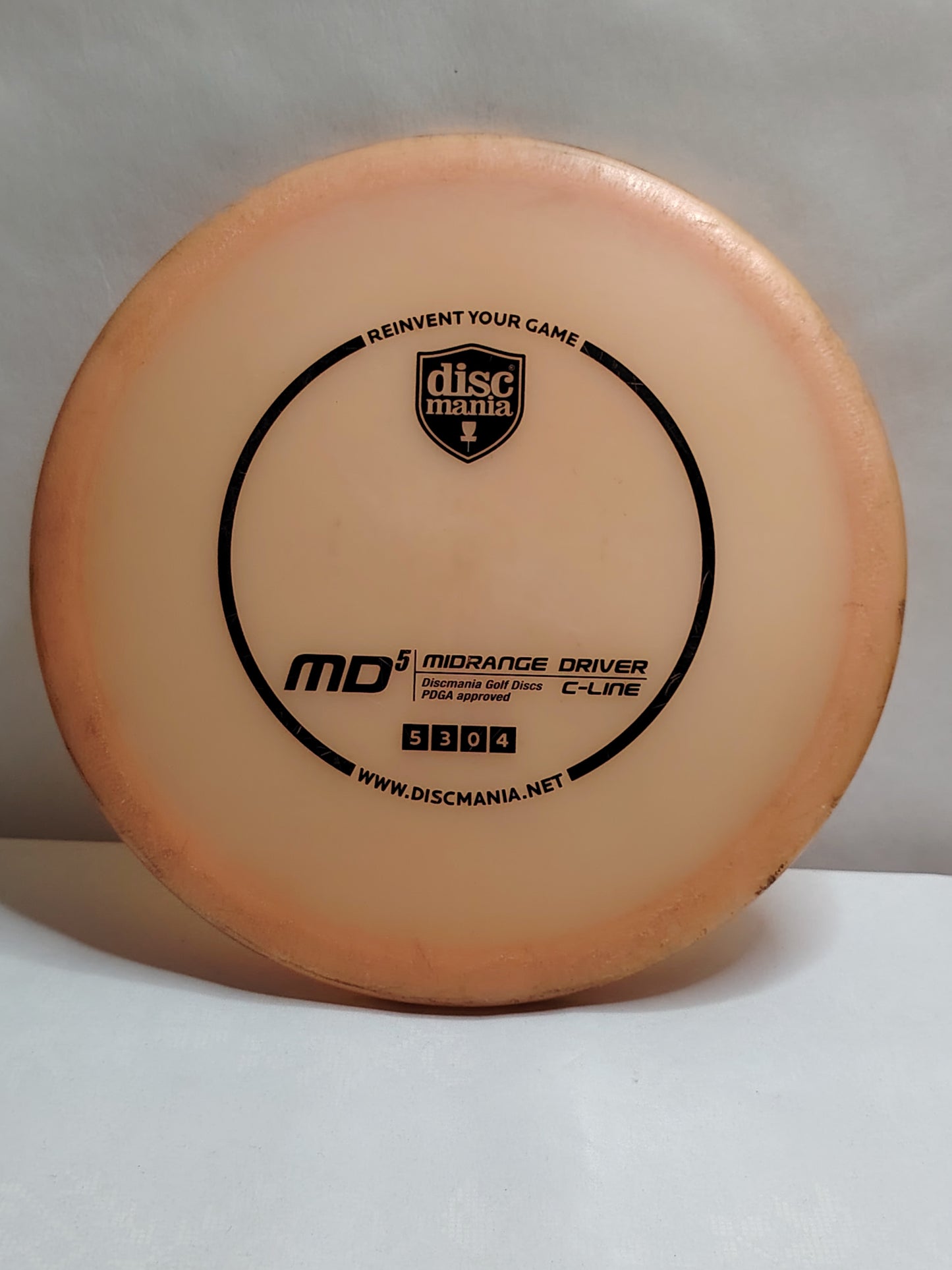 Discmania Innova Made C-Line MD5 – Oranssi, noin 177 g, Kunto: B