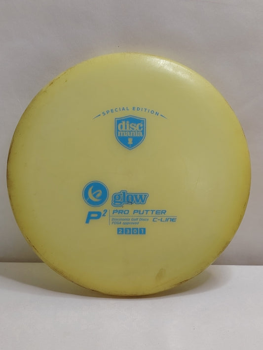 Discmania Innova Made Glow C-Line P2 Special Edition – noin 174 g, Kunto: B