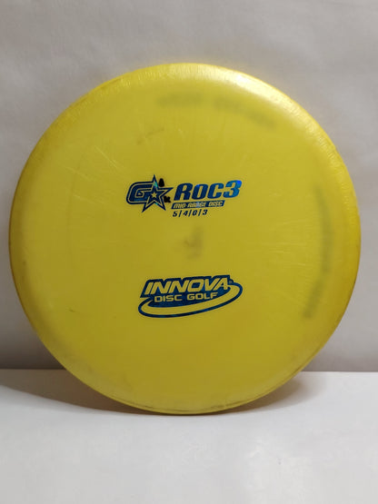 Innova GStar Roc3 – Keltainen, 170 g, Kunto: B