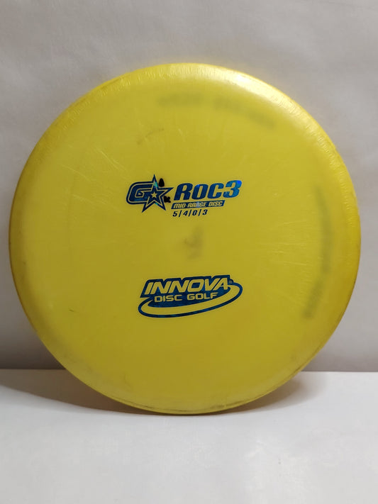 Innova GStar Roc3 – Keltainen, 170 g, Kunto: B