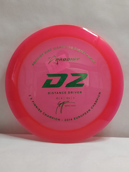Prodigy D2 400 Plastic – Seppo Paju Signature Series – Punainen, 174 g, Kunto: Käyttämätön