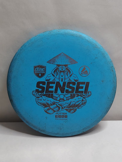 Discmania Active Sensei – Sininen, noin 173 g, Kunto: B
