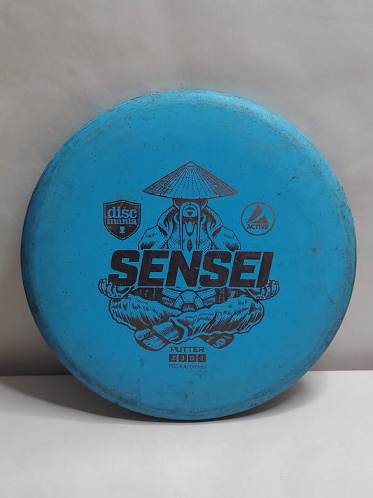 Discmania Active Sensei – Sininen, noin 173 g, Kunto: B
