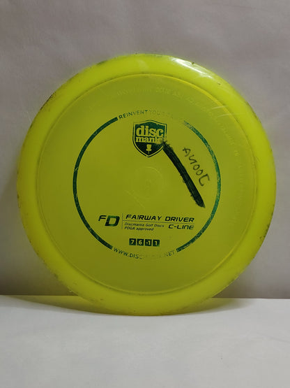 Discmania C-Line FD (Innova Made) – Vihreä, noin 173 g, Kunto: B-