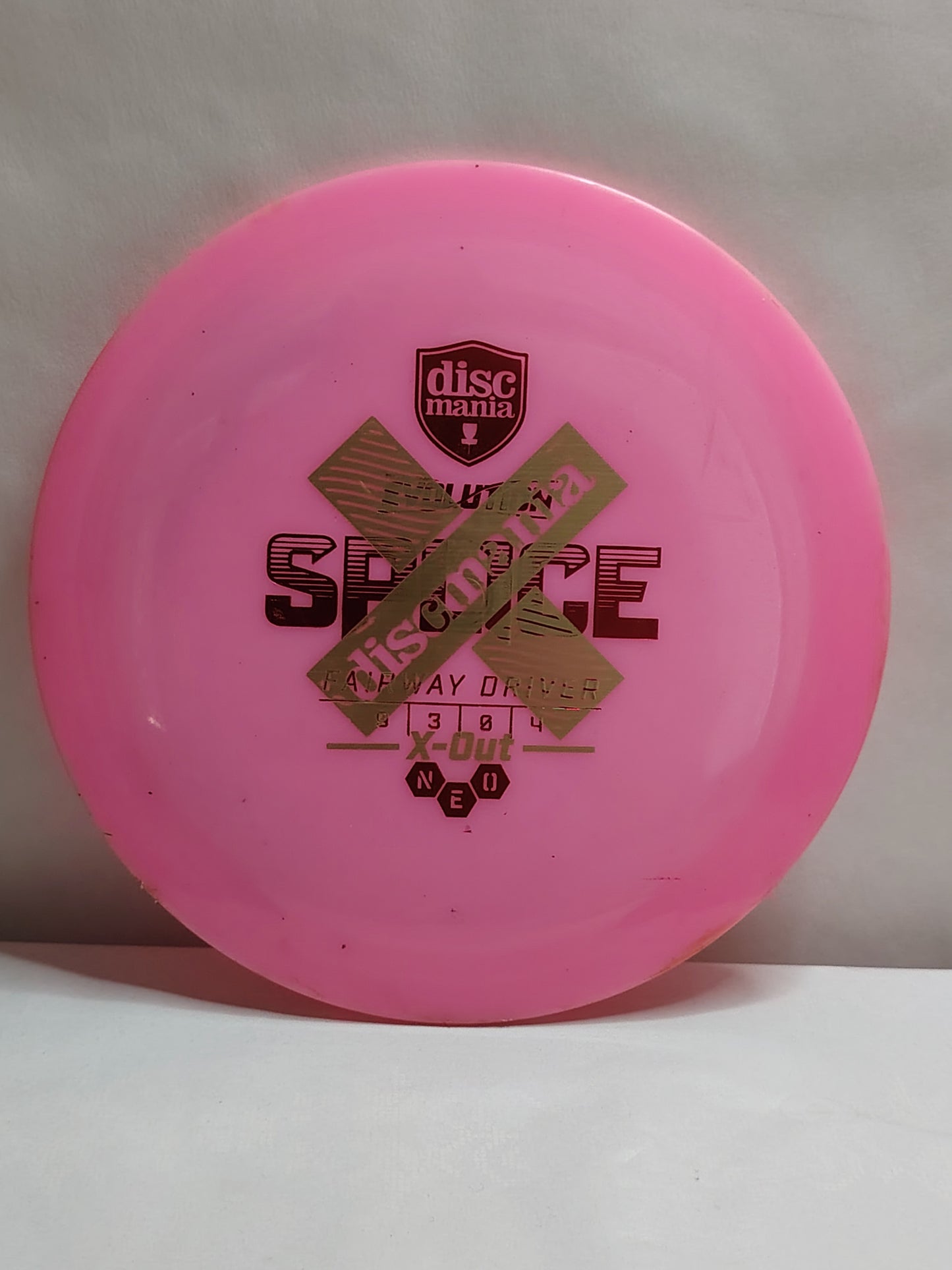 Discmania Neo Splice X-Out – Pinkki, 173 g, Kunto: B+