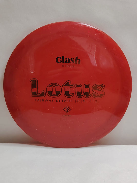 Clash Discs Steady Lotus Metal Flake – Punainen, noin 173 g, Kunto: B+