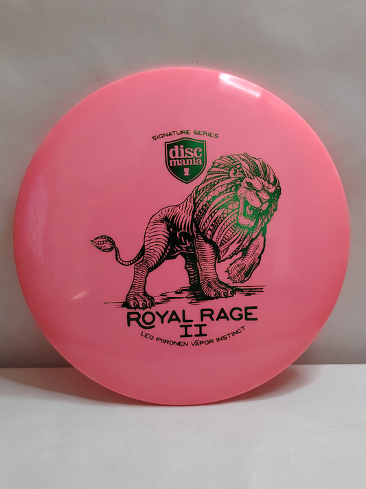 Discmania Leo Piironen Royal Rage II Vapor Instinct – Pinkki, 173 g, Kunto: A / Käyttämätön