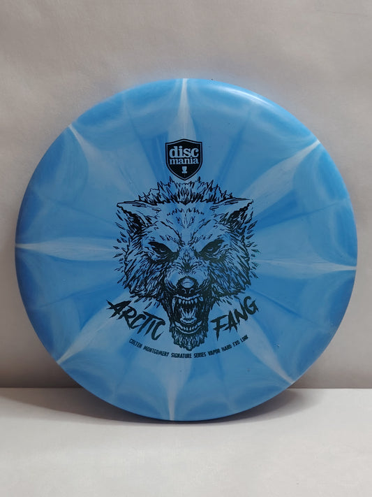 Discmania Arctic Fang Vapor Hard Exo Link – Colten Montgomery Signature – Sininen, 173 g, Kunto: A / Käyttämätön