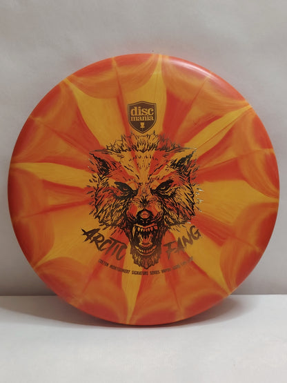 Discmania Arctic Fang Vapor Hard Exo Link – Colten Montgomery Signature – Oranssi, 176 g, Kunto: A / Käyttämätön