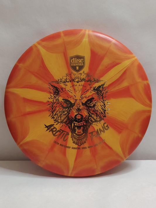Discmania Arctic Fang Vapor Hard Exo Link – Colten Montgomery Signature – Oranssi, 176 g, Kunto: A / Käyttämätön