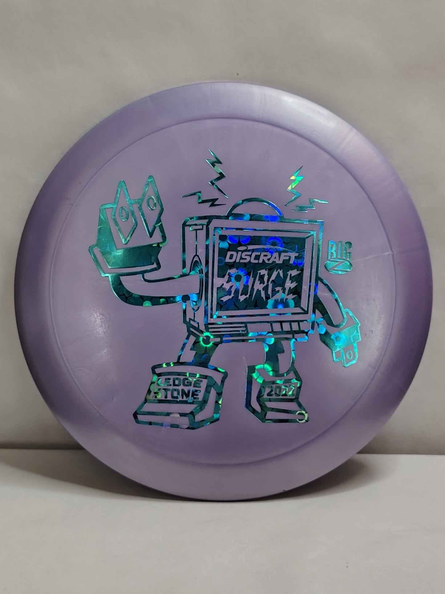 Discraft Big Z Surge – 2022 Ledgestone Edition – Liila/Luumu, 172 g, Kunto: A-