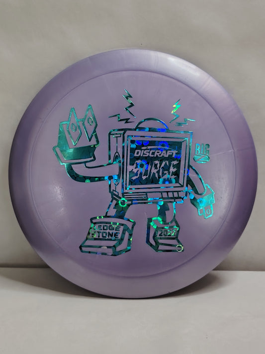 Discraft Big Z Surge – 2022 Ledgestone Edition – Liila/Luumu, 172 g, Kunto: A-