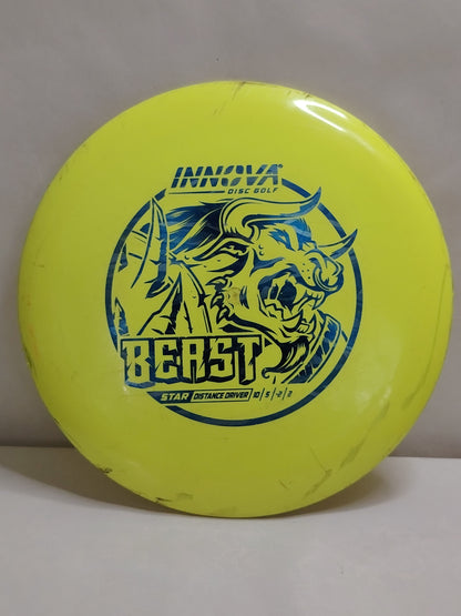 Innova Star Beast – Keltainen, 173–175 g, Kunto: B-