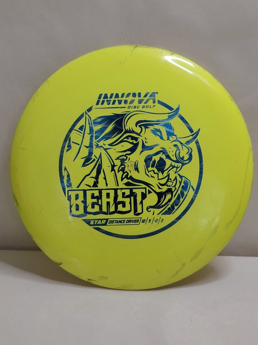 Innova Star Beast – Keltainen, 173–175 g, Kunto: B-