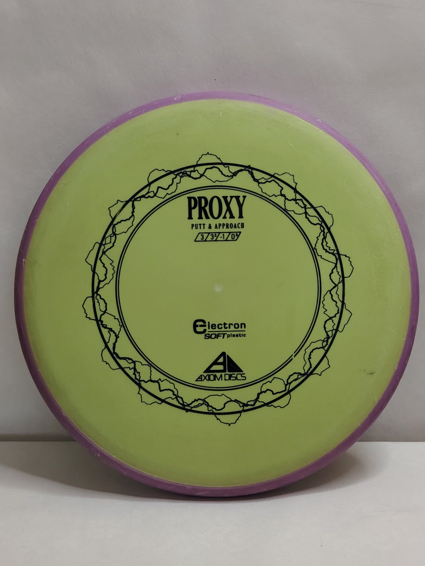 Axiom Discs Electron Soft Proxy – Vihreä/Liila, 172 g, Kunto: B