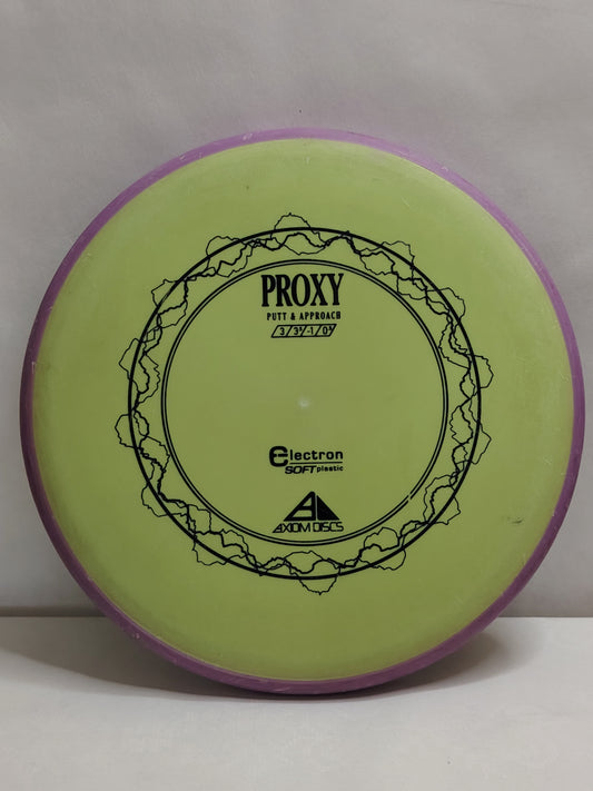 Axiom Discs Electron Soft Proxy – Vihreä/Liila, 172 g, Kunto: B