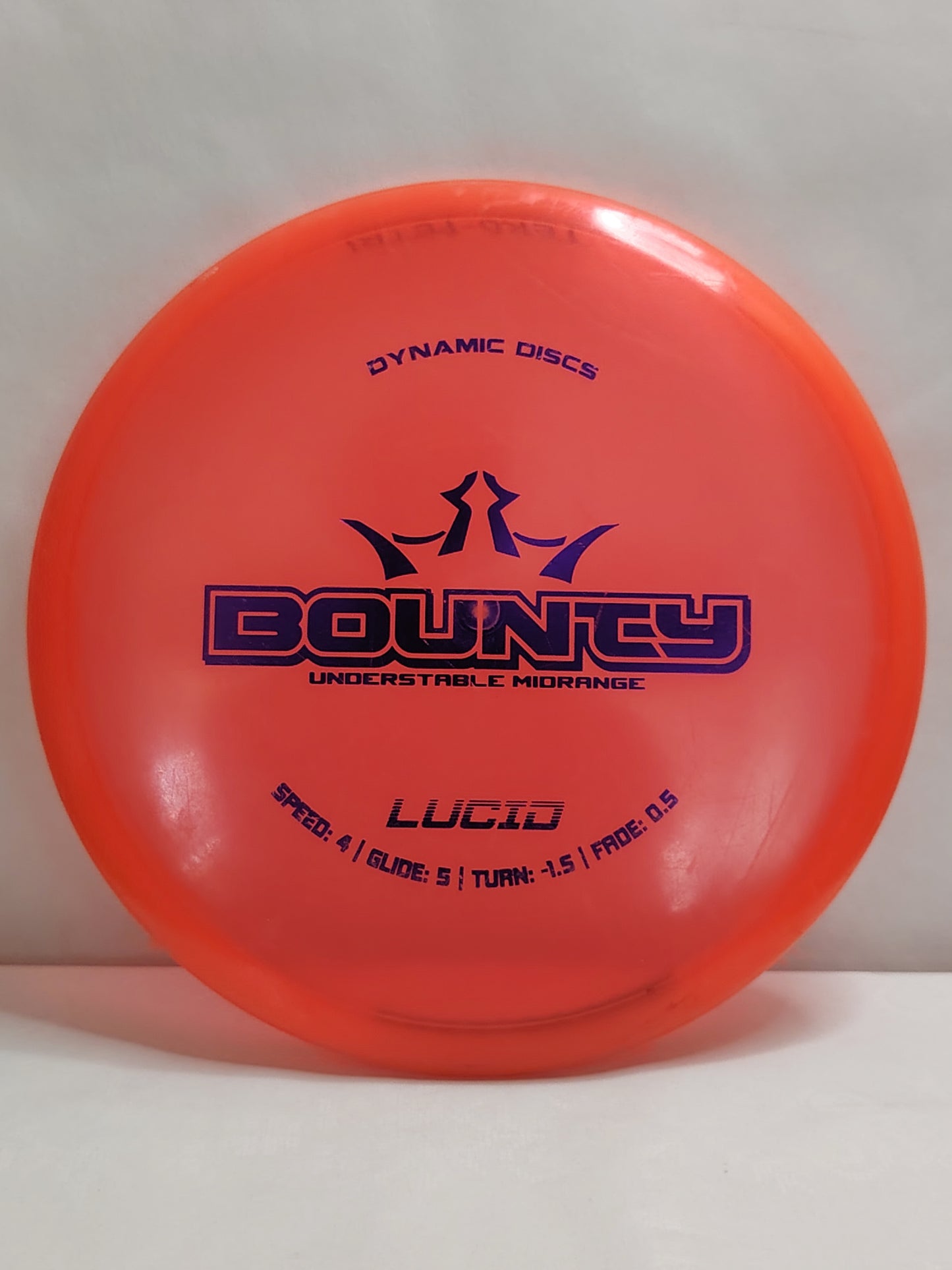 Dynamic Discs Lucid Bounty – Punainen, 178 g, Kunto: B+