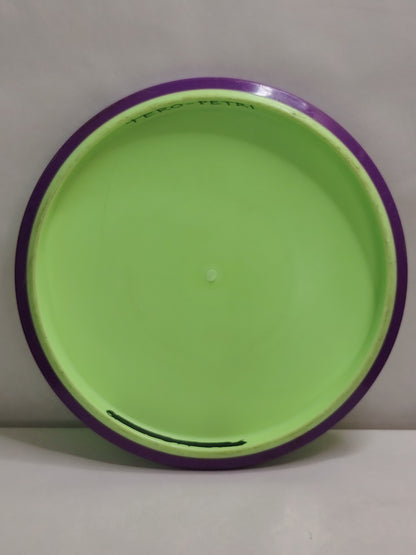 Axiom Discs Fission Hex – Vihreä/Liila, 160 g, Kunto: B+
