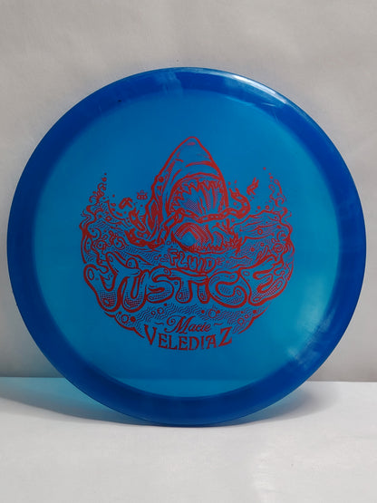 Dynamic Discs Fluid Justice – Macie Velediaz Signature Series – Sininen, 176 g, Kunto: B+