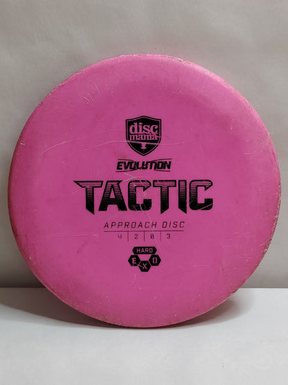 Discmania Hard Exo Tactic – Pinkki, 174 g, Kunto: C+