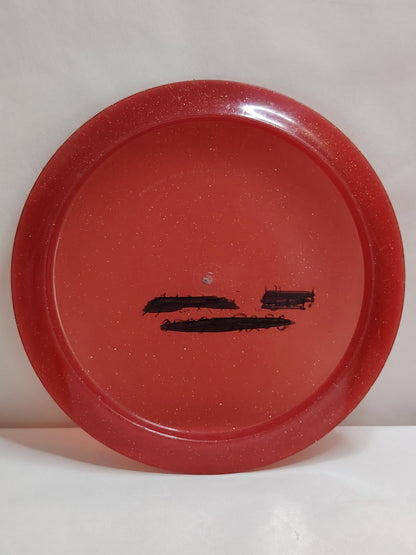 Westside Discs VIP Metal Flake Tuonelan Lautturi – Punainen, noin 173 g, Kunto: B+