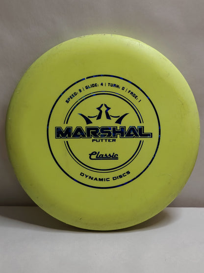Dynamic Discs Classic Marshal – Keltainen, 173 g, Kunto: B