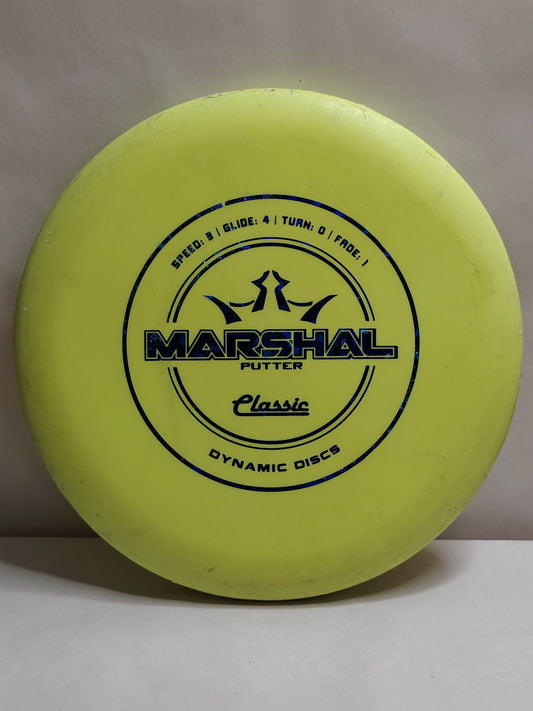 Dynamic Discs Classic Marshal – Keltainen, 173 g, Kunto: B