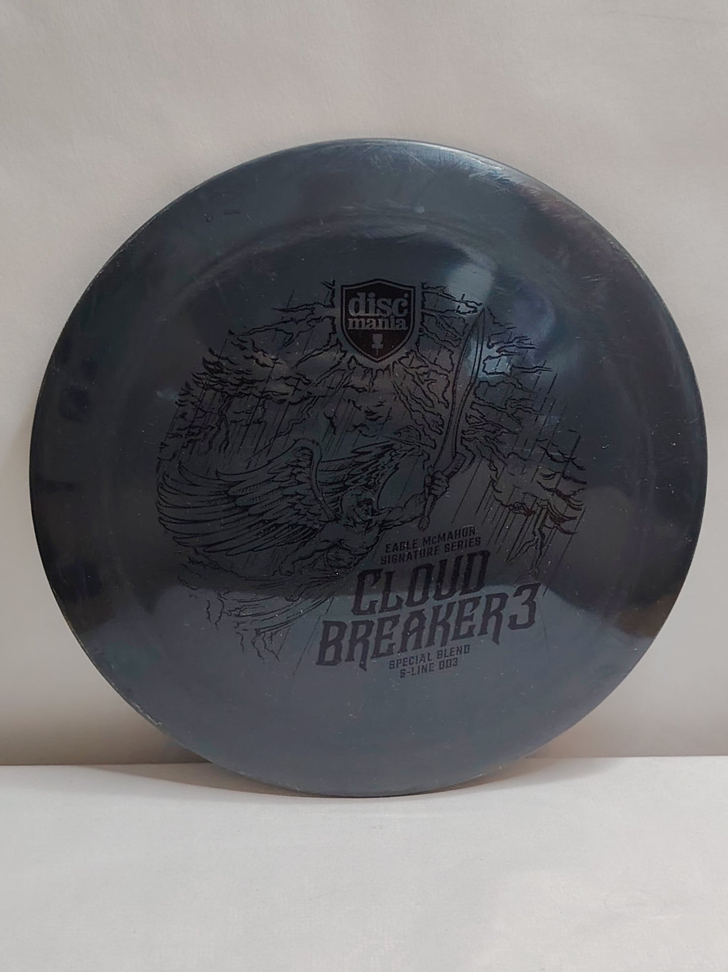 Discmania Special Blend S-Line DD3 – Cloud Breaker 3 – Eagle McMahon – Musta, 171 g, Kunto: B+