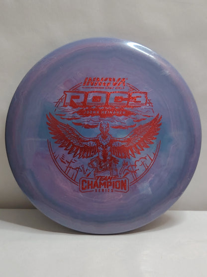 Innova Swirly Star Roc3 – Joona Heinänen Tour Series – Liila/Harmaa, 180 g, Kunto: B+