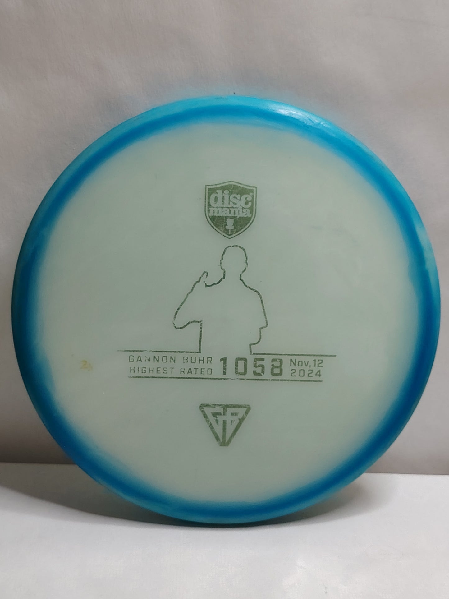 Discmania C-Line Color Glow Horizon P3x – Gannon Buhr Creator Series – Sininen, 176 g, Kunto: B+