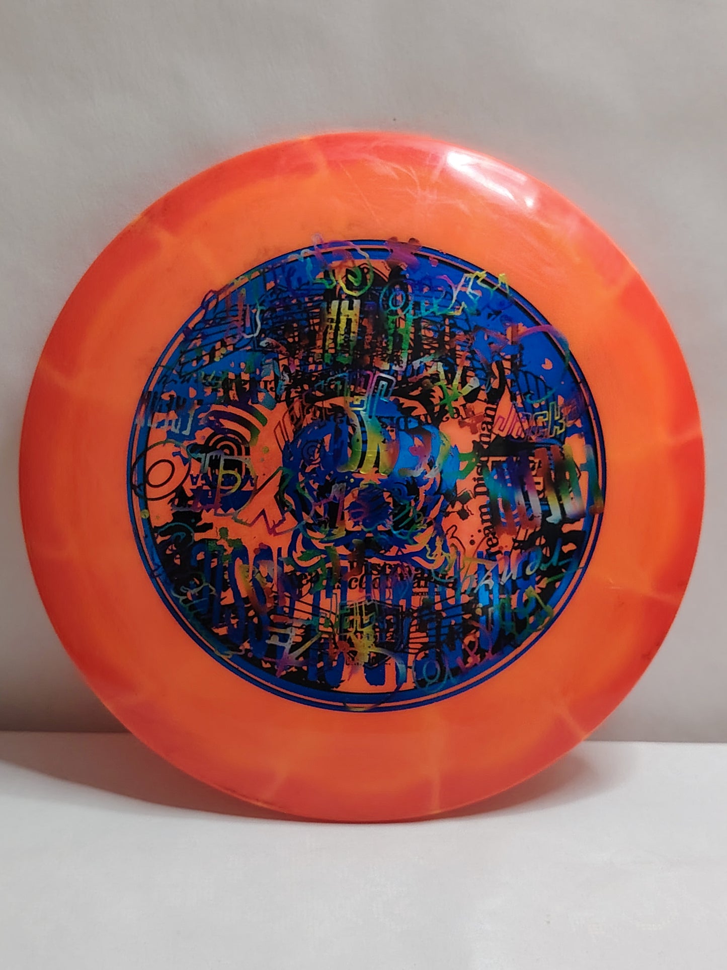 Discmania Lux Vapor Essence – Misprint – Oranssi/Punainen, 174 g, Kunto: A-