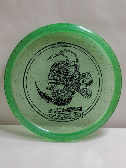 Discraft CryZtal Sparkle Buzzz – 2020 Ledgestone Edition – Vihreä, noin 177 g, Kunto: A-