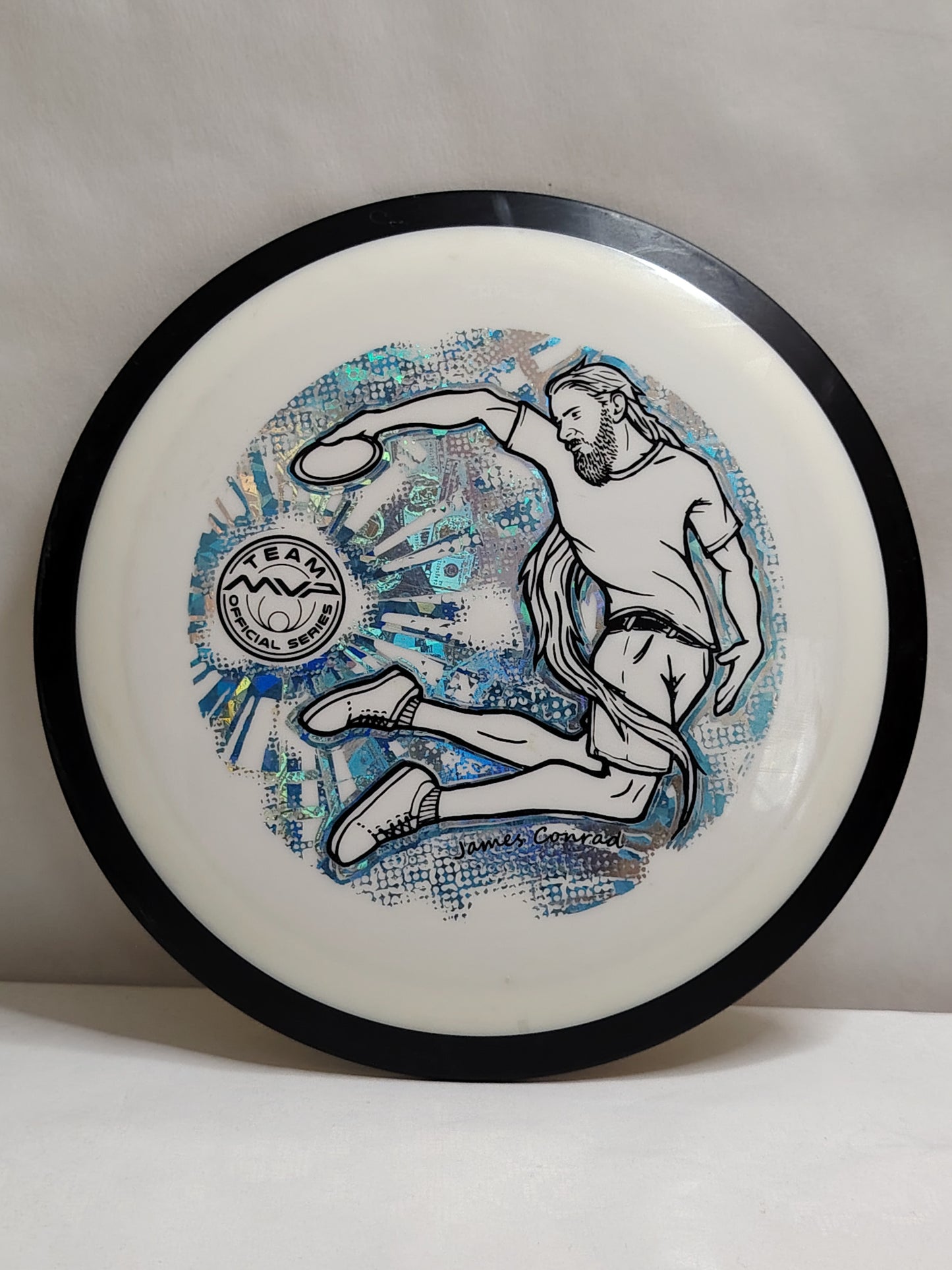 MVP Disc Sports Neutron Zenith – Twisty James Conrad Edition – Valkoinen, 169 g, Kunto: B+