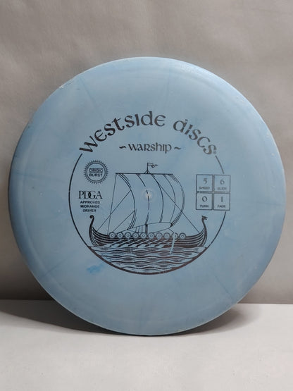 Westside Discs BT Origio Burst Pursi (Warship) – Sininen, 178 g, Kunto: B