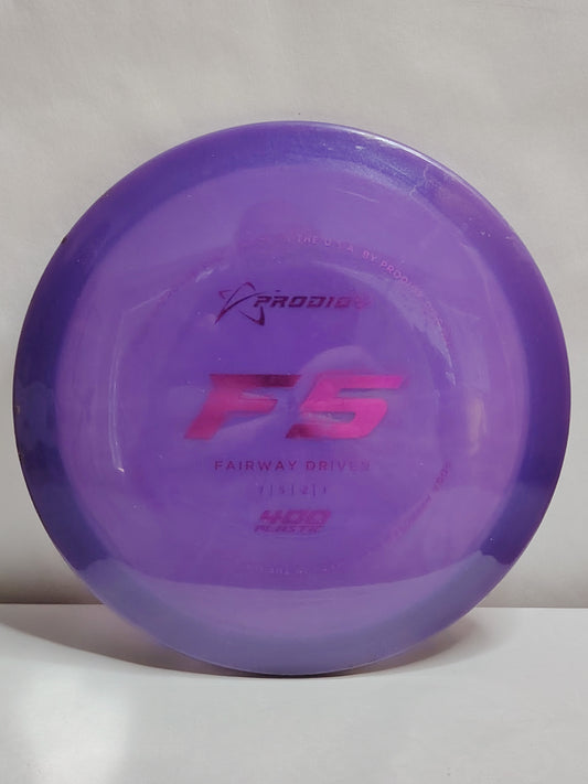 Prodigy F5 400 Plastic – Liila, 176 g, Kunto: B