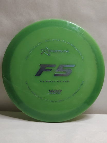 Prodigy F5 400 Plastic – Vihreä, 174 g, Kunto: B+