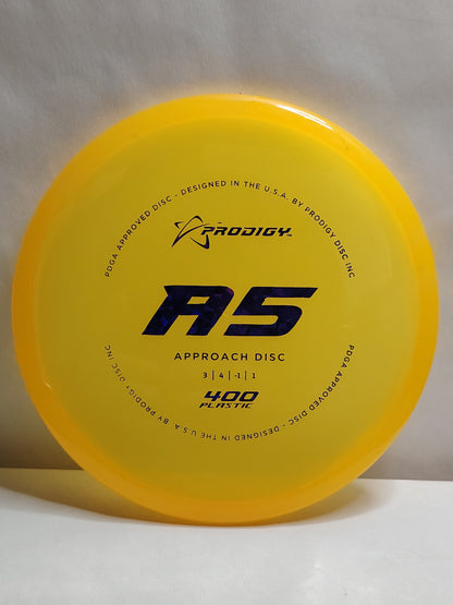 Prodigy A5 400 Plastic – Keltainen, noin 174 g, Kunto: A