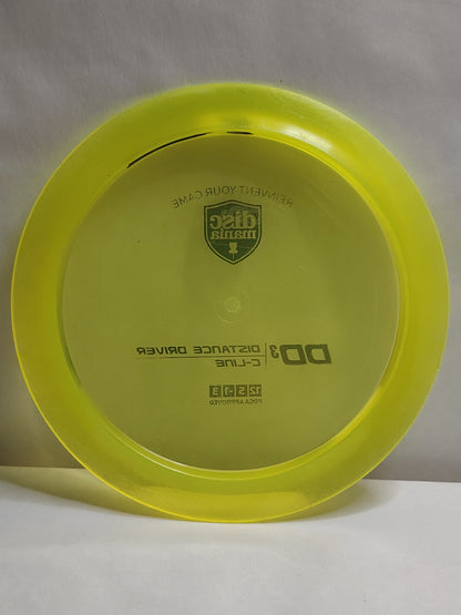 Discmania C-Line DD3 – Yellow, 175 g, Condition: B+