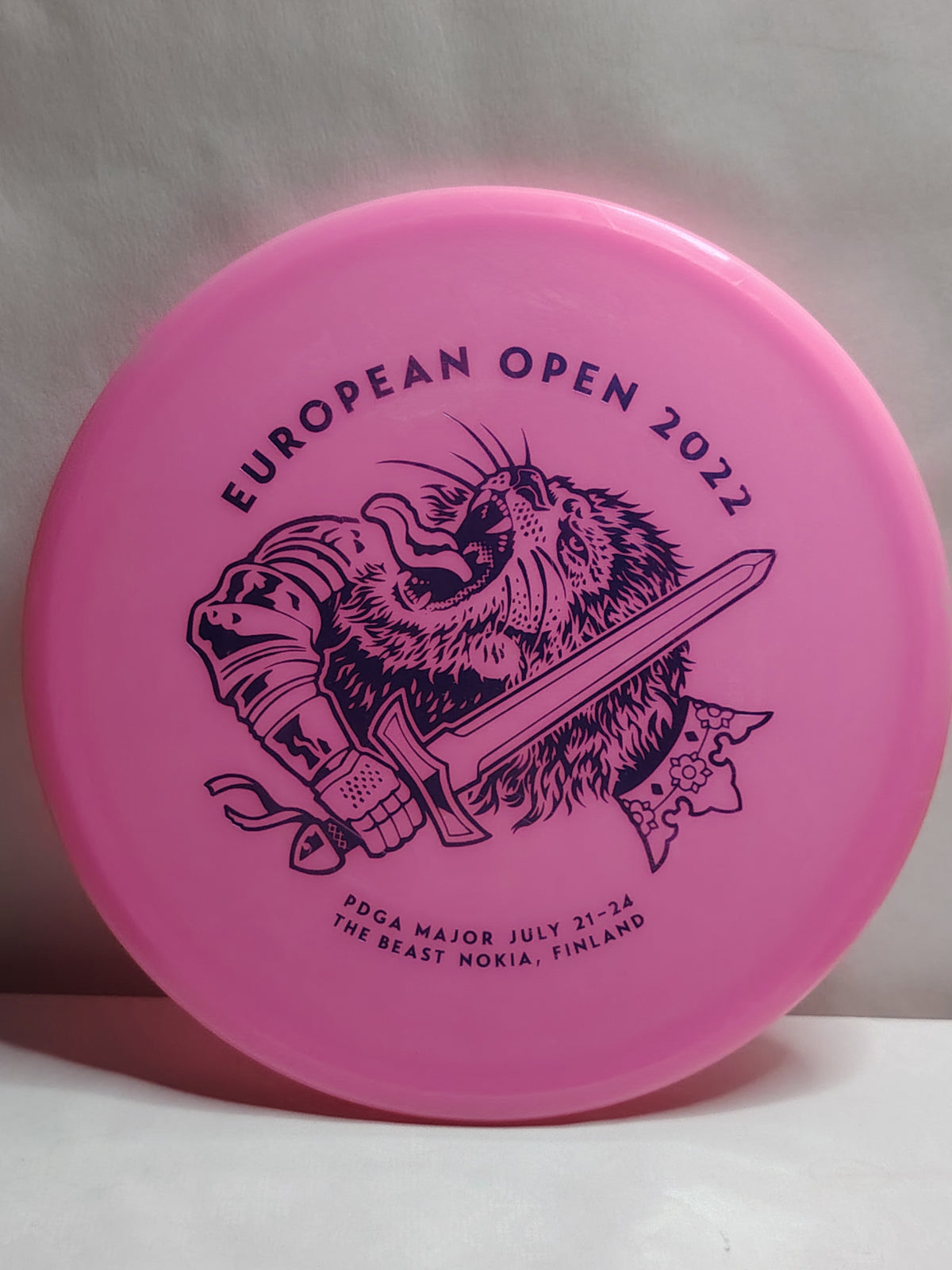 Discmania Neo Mutant – European Open 2022 – Pink, 177 g, Condition: B+