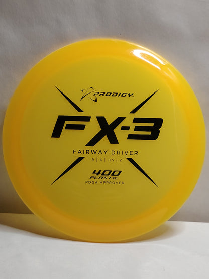 Prodigy FX-3 400 Plastic – noin 173 g, Kunto: A-