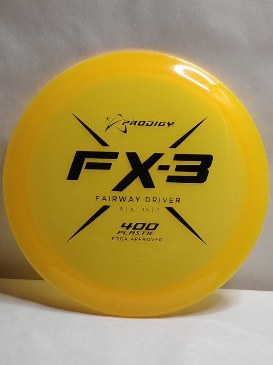 Prodigy FX-3 400 Plastic – noin 173 g, Kunto: A-