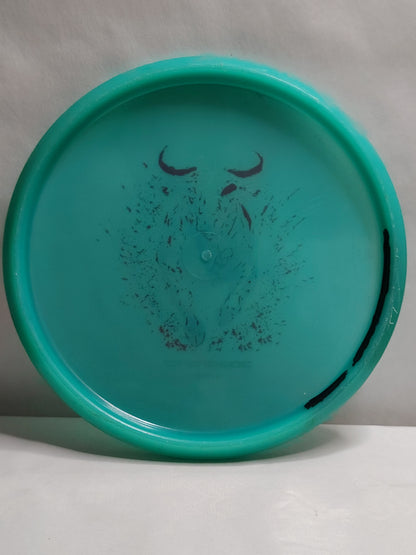 Innova Classic Color Glow Champion Toro – Powergrip 15th Anniversary – Blue, 173–175 g, Condition: B+/A-