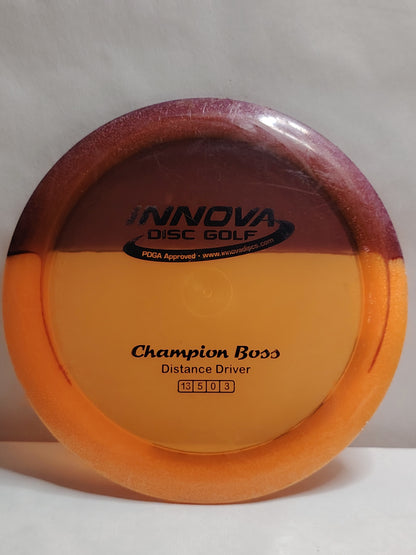 Innova Champion Boss – Dyed – Oranssi/Punainen, noin 173 g, Kunto: B+