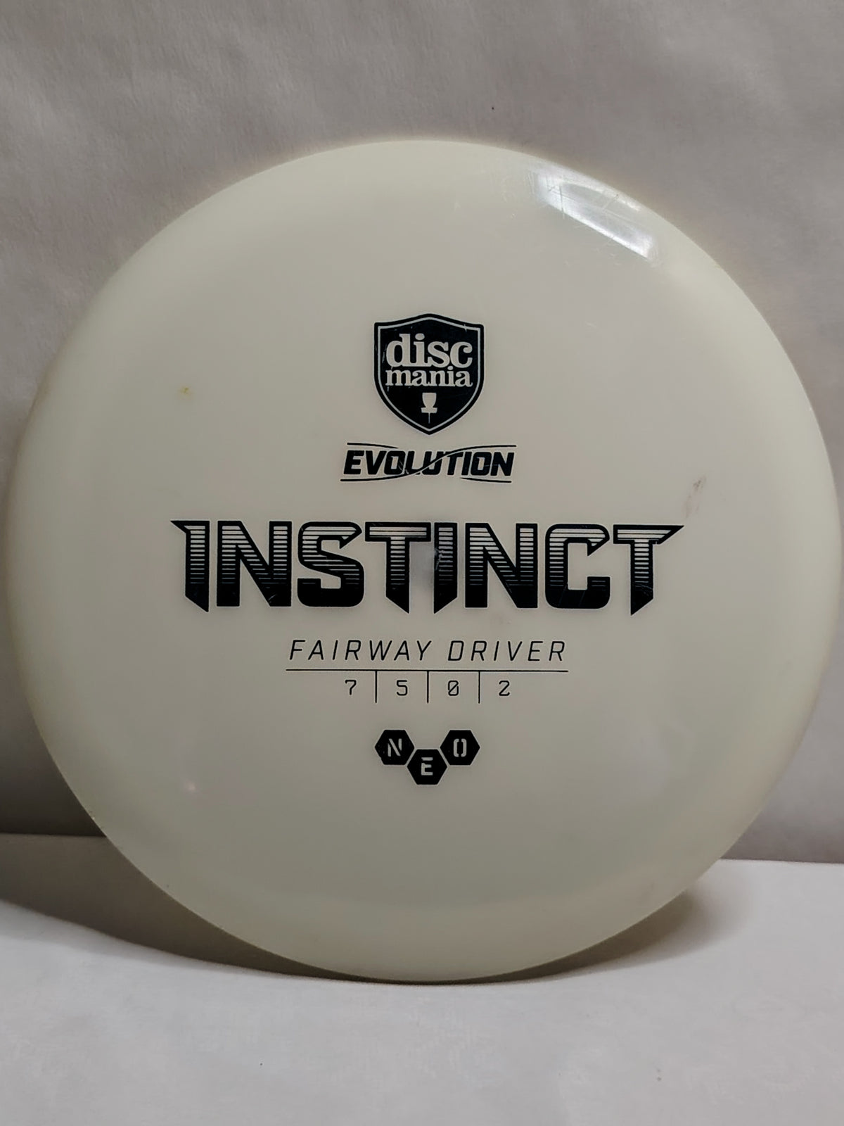 Discmania Neo Instinct – White, 173 g, Condition: B+