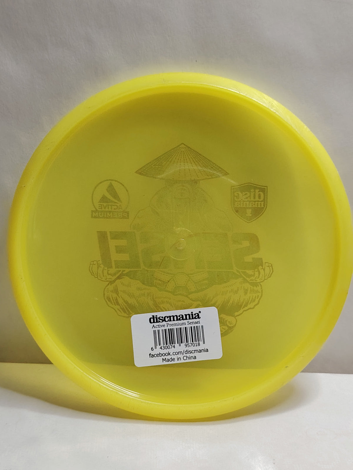 Discmania Active Premium Sensei – Keltainen, Kunto: B+