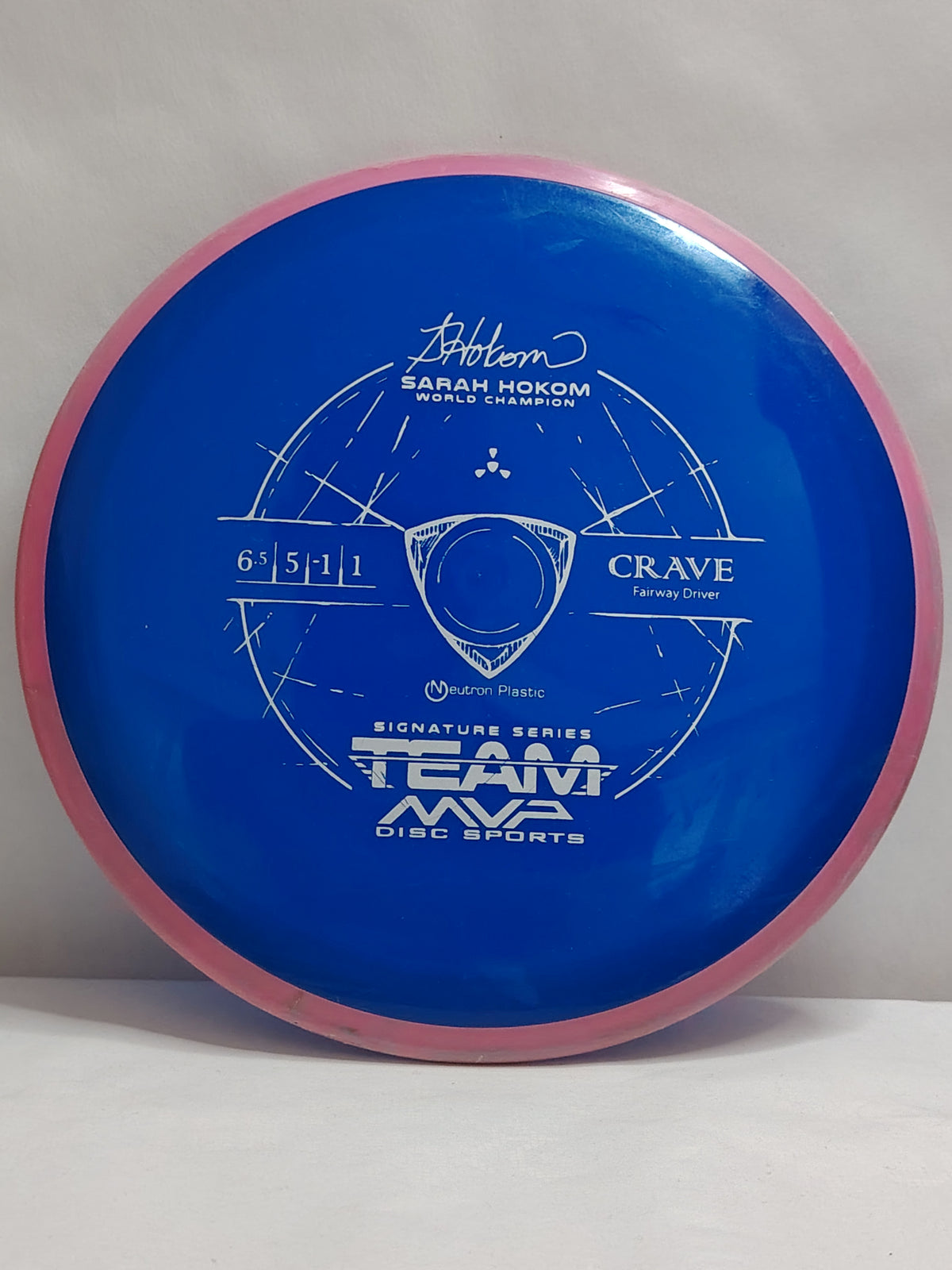 Axiom Discs Neutron Crave – Sarah Hokom Signature Series – Blue, 170 g, Condition: B/B+