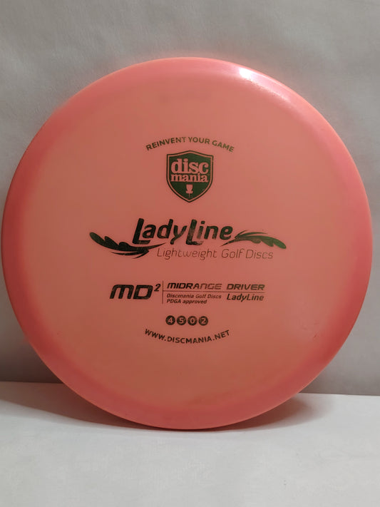 Discmania Innova Made LadyLine MD2 – Pinkki, 157 g, Kunto: B+