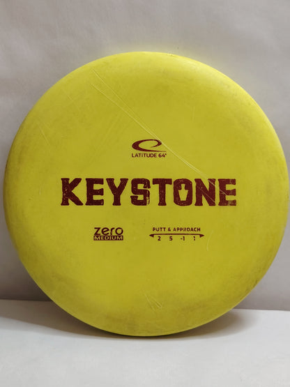 Latitude 64 Zero Medium Keystone – Keltainen, 173 g, Kunto: B